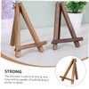 Operitacx 1pc Wooden Phone Stand Compact Tripod Display Holder for