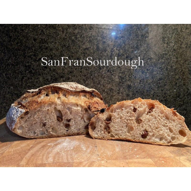 SanFranSourdough California SOUR STARTER tangy active strong Sourdough bread Organic