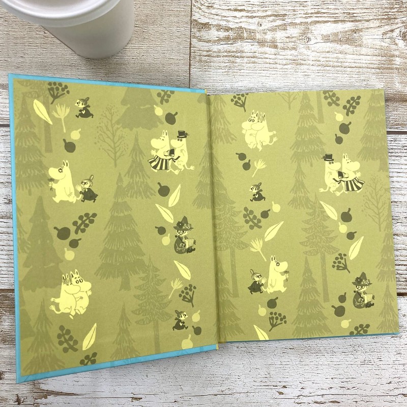 Gakken Staful Moomin BD12019 Diary, Green