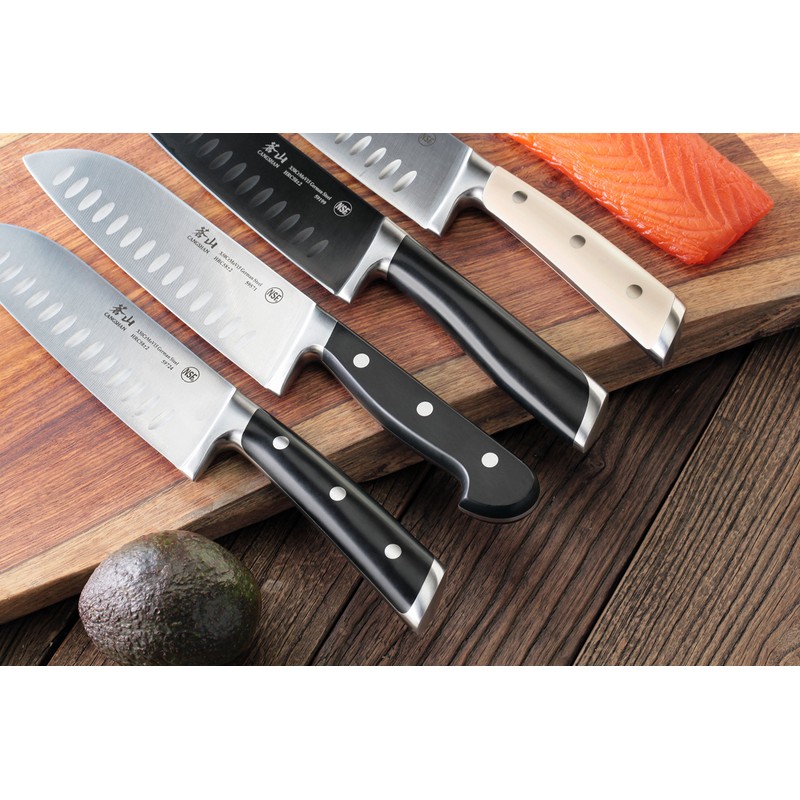 Cangshan V2 Series 59526 German Steel Forged Chef Knife, 8-Inch