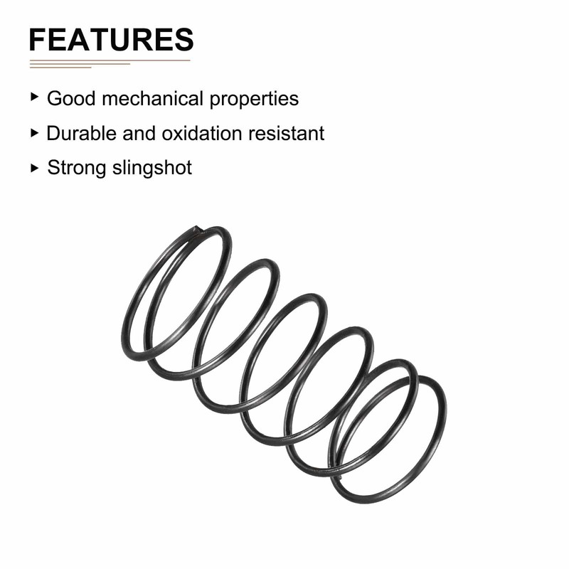 DTGN 1.2x20x40mm(DxODxL) Compression Spring - 20Pack - Good for Machinery