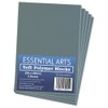 Essential Arts 100 x 150mm Double Sided Soft Grey Polymer