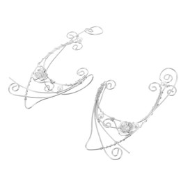 Gatuida 2Pcs Non Piercing Ear Cuff Elegant Ear Hook Jewelry for Women Unique Retro Design for Valentine Day Birthday and Festivals Easy to Wear and Stylish Accessory