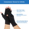 2-Pair Arthritis Compression Gloves for Alleviate Rheumatoid Osteoarthritis, Carpal Tunnel