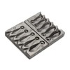 Adygil Bank Sinker Mold with 5 Cavities and 1,2.3-Ounce,Without Handle