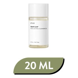 ANUA Limpiador Aceite Pore Control Mini Hipoalergnico Libre Parabenos 20ml                                                                            