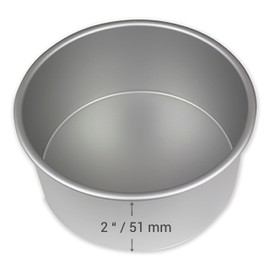 PME Professional Aluminum Round Baking Pan - 11x2in