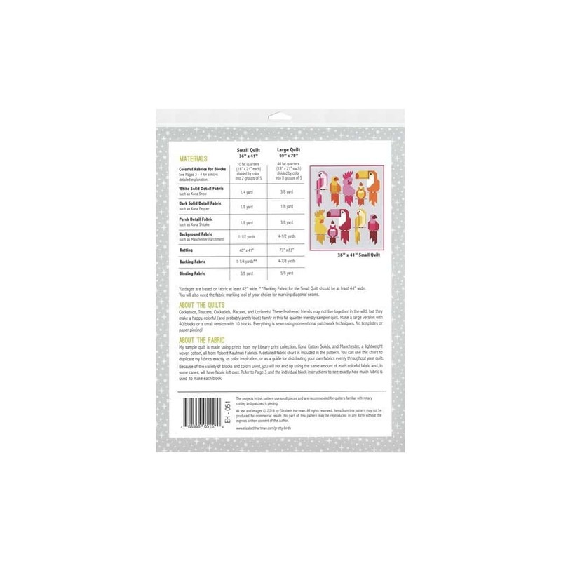 Elizabeth Hartman Pretty Bird Ptrn