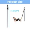 Resistance Band Wall Anchor,Gym Resistance Bands,djustable Workout Wall Anchor System,for