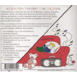 Relaxation Therapy For Children CD