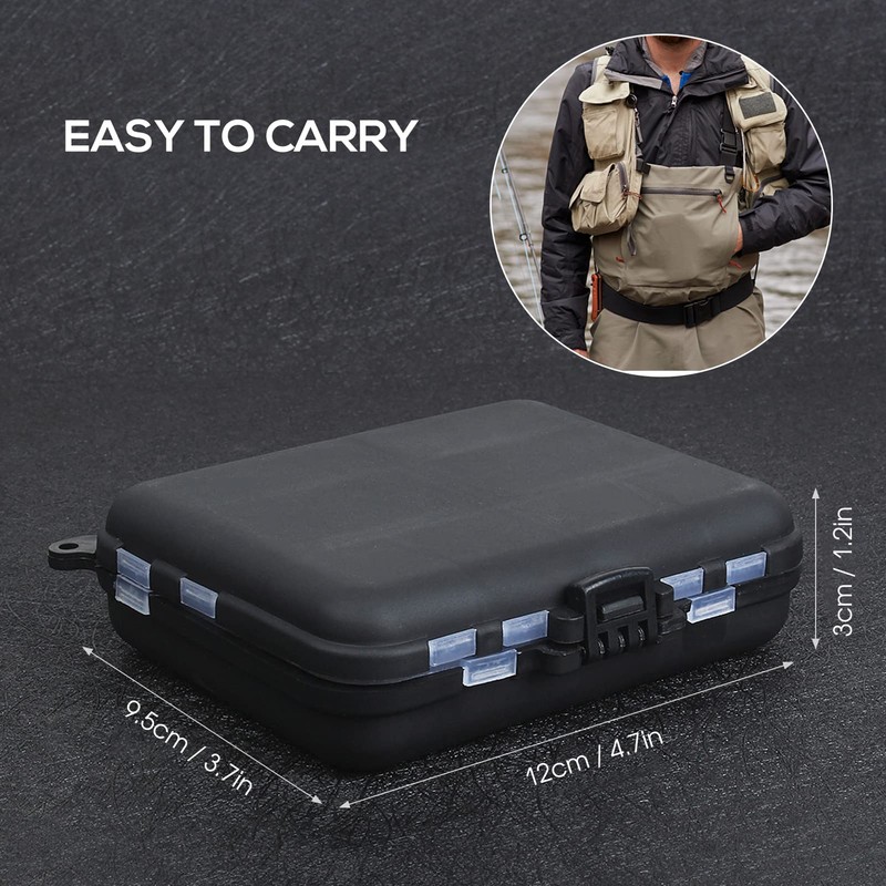 Mingzhe 263pcs Fishing Accessories Set with Tackle Box Including Plier