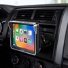 xik Aluminum AMPS Mount for 7-11" CarPlay Screen, [4-Button Lock][360°