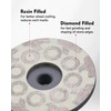 4" Flat Resin Filled Grinding Wheel, Chip Free Diamond Cup