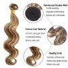 Ombre Bundles P4613 Body Wave Human Hair Bundle 8A Two