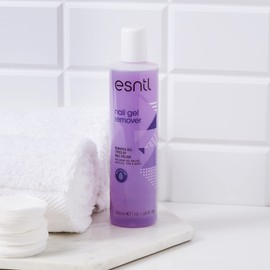 ESNTL Nail Gel Remover | 300ml | Super Effective Formula | Removes All Polishes Including Gel, Acrylics, Tips, and Glues | Trusted by UK Beauty Salons