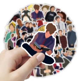 102pcs Criminal Minds Merch Stickers Pack for Water Bottles，Criminal Minds Merchandise Decals for Teens，Vinyl Waterproof Sticker for Laptop，Phone，Hard Hat，Skateboard，Scrapbooking，Gifts for Kid/Adult