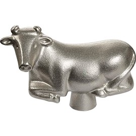 STAUB Cast Iron Animal Stainless Steel Knob, Cow