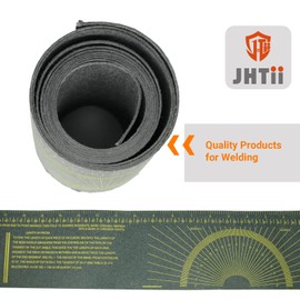 JHTII Pipe Wrap Around, Black Pipe Measuring Tool, Flex Angle Measuring and Marking Gauge