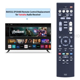 Replacement Remote Control RAV532 for Yamaha AV Receiver RX-V383 RX-V379 HTR-3071 RX-V383 HTR3071 RXV383 for Yamaha Remote Control