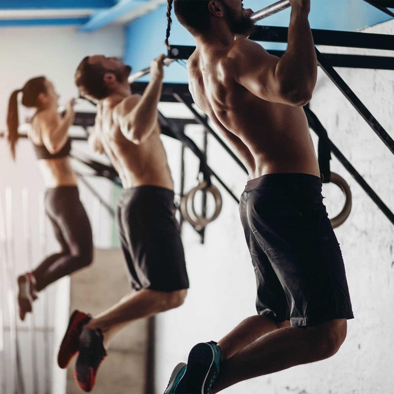 BEAMNOVA Pull Up Bar Wall Mount Ceiling Mounted Chin Up