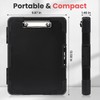 Sooez Toughest Clipboard with Storage, Internal Pen Pouch Included, Letter/