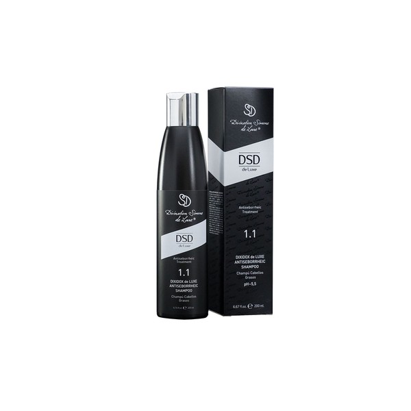 DSD De Luxe 1.1 Antiseborrheic Shampoo 200ml for Oily Hair