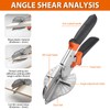 Mitre Shears, Adjustable 45 to 135 Degree Multi Angle Trim