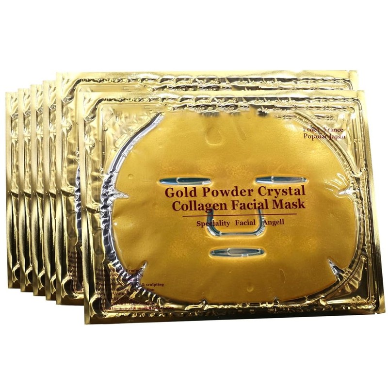 24K Gold Bio Collagen Face Mask - Eye Mask -