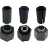 1/4",1/2",12mm Router Collet And Nut Set For Dewalt DW6214 DW618