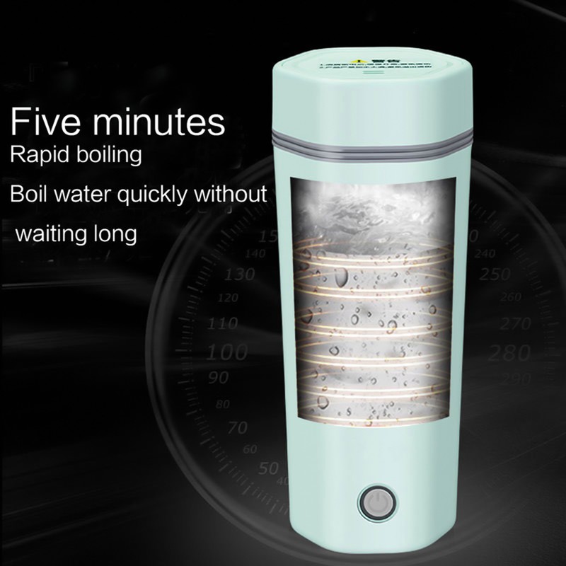 Portable Electric Kettle for Boiling Water 350ML Travel Beaker Tea