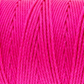 HONGDA Mason Line, 1000 Feet #18 Braided Nylon Mason line String Perfect for Masonry Jobs and for The Layout of General Construction, Gardening, DIY Project, Fluorescent Pink