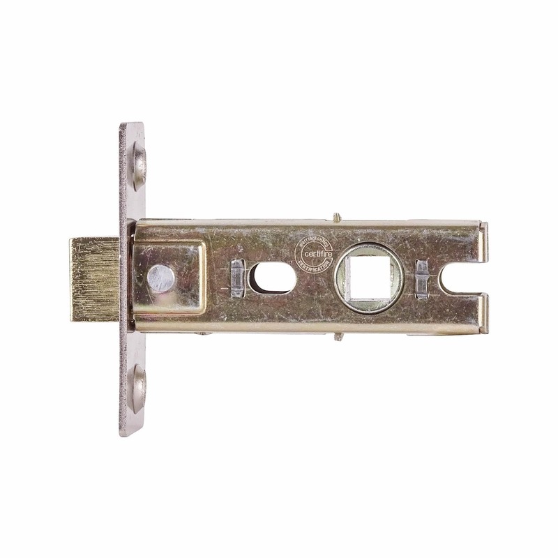 Decoranddecor 2.5 Inch Tubular Mortice Latch for Internal Doors, Fire