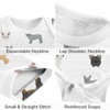 vvfelixl Baby Pants Sets Different French Bulldog Short Sleeve Baby