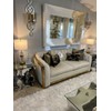 Table Lamp for Living Room with USB Ports, Gold Bedside