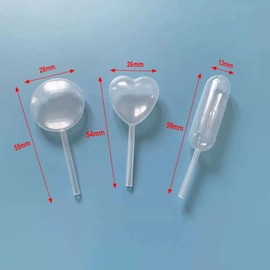 Pack of 150 4 ml Cupcake Pipettes, Plastic Transfer Pipettes, Dessert Pipettes for Dessert, Cupcakes, Strawberries