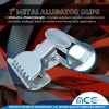 Tie 4 Safe 4 PCS 1" Zinc Plated Alligator Clip