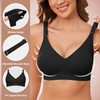 TOMEEK Bras for Women Non Wired Support Full Coverage Push