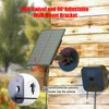 Zivif 2W Solar for Security Camera, Solar Panel Charger Compatible