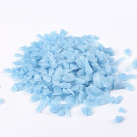 Alan Stone Glow in The Dark Home and Garden Fish Tank Aquarium Decorative Sand Gravel Rock (5-8mm, Blue)