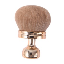 Harilla Pulverpinsel, Kabuki -Pinsel, kompakte Make -up -Körperpinsel, Selbstbräunungsbürste für Textmarker Gesicht und Körperkonturierung, Roségold