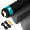 FCSOTSPS Pet Proof Window Door Screen Roll,37.4INx16.4FT Polyester Window Screen