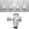 Urinal Flush Valve with Push Button Toilet Delay Flushing Valve