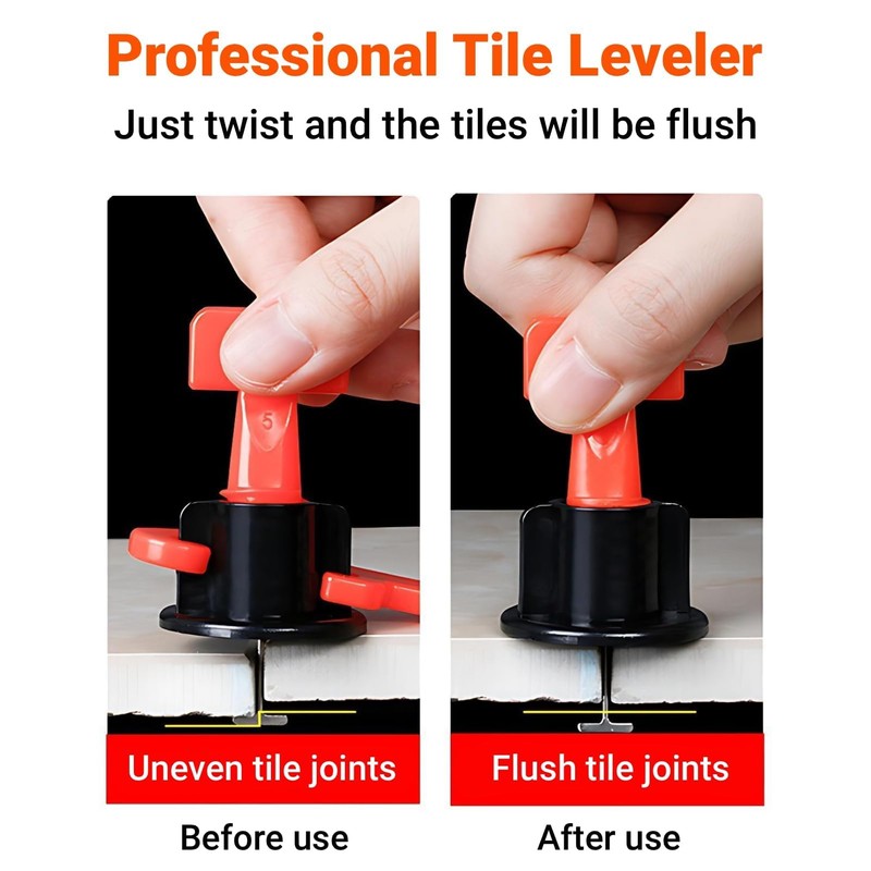 100 Pieces T-Pins, Tile Replacement Steel Needles, Tile Levelling System