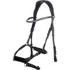 HKM Pro Anatomic Bridle 9100 Black Pony