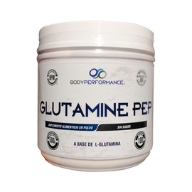 BodyPerformance Glutamina Pep 500 g (100 servicios) Aminoacidos Recuperador