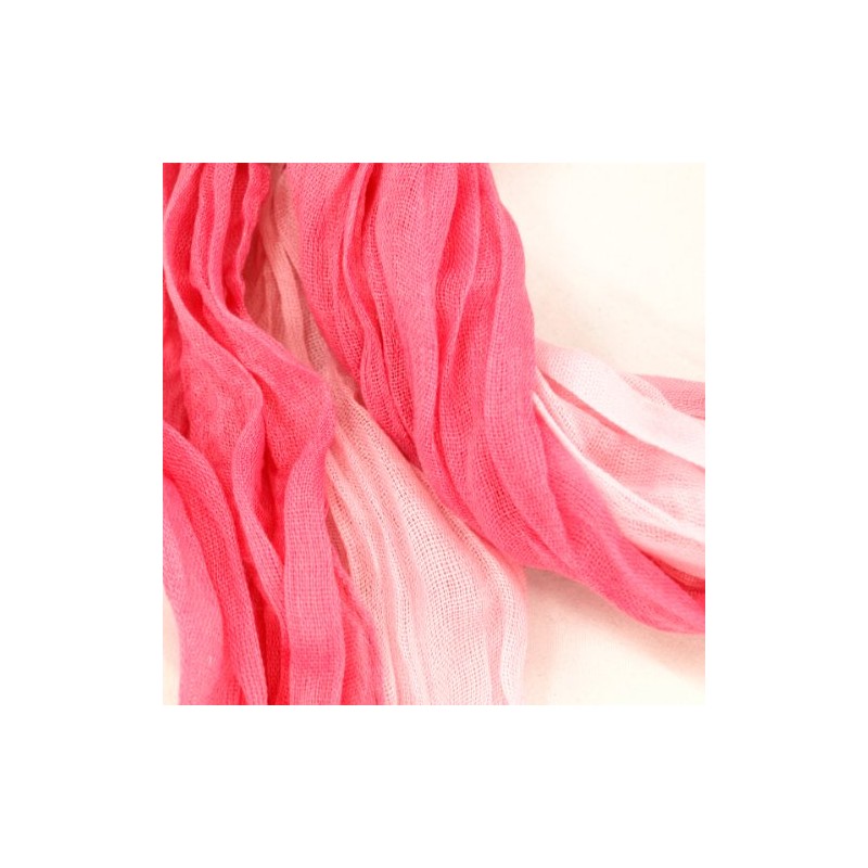 TrendsBlue Chic Ombre Watercolor Scarf, Pink