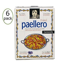 Paellero Carmencita , Traditional Paella Mix 30 Sachets