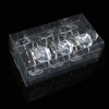 EleCharm 12PCS Decorative Crystal Shower Curtain Hooks,Stainless Steel Rust Resistant