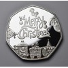 The Commemorative Coin Company MERRY CHRISTMAS .999 Silver Commemorative. Santa