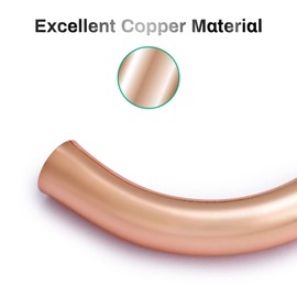 KutoraWorks 304 Stainless Steel Bent Pipe & Copper Bent Pipe Replacement for Cat Water Fountain